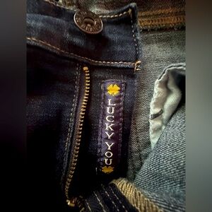 Lucky Brand Dark Blue Women Jeans Boot Cut